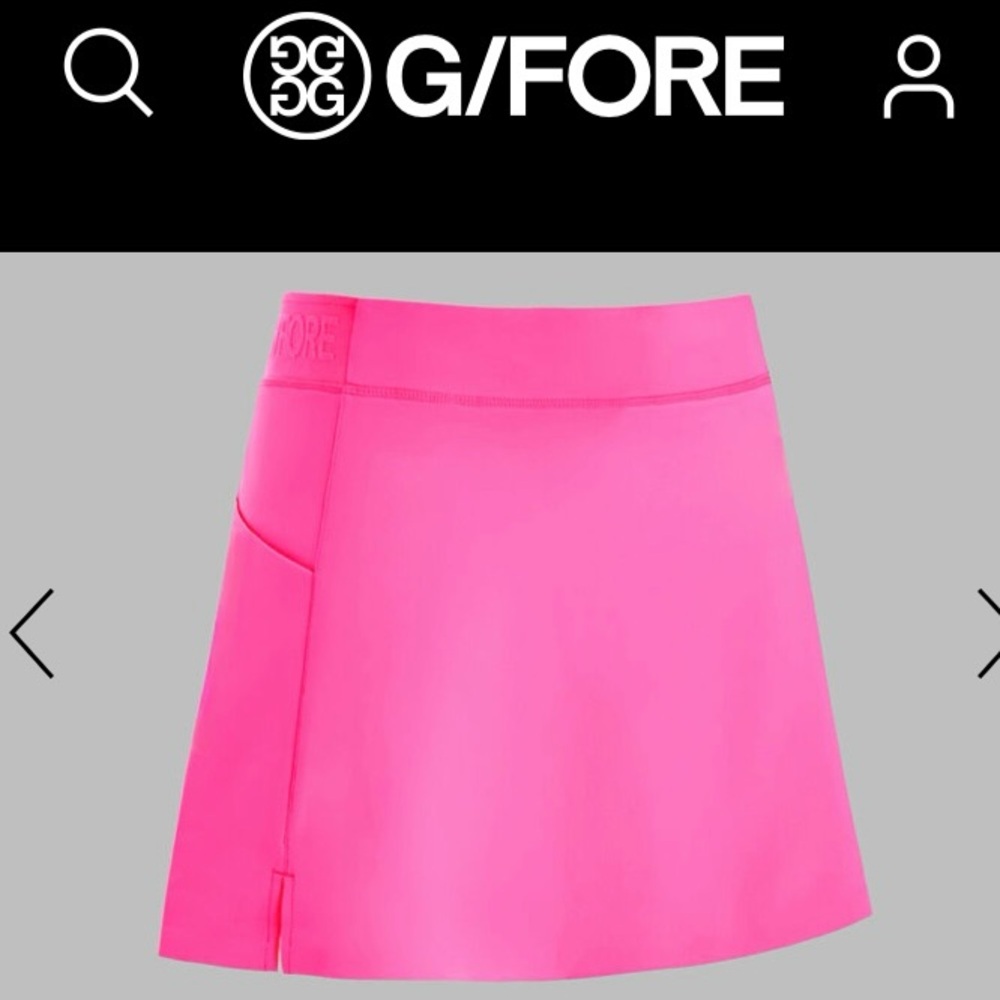 G/FORE KNOCKOUT A-LINE SKORT